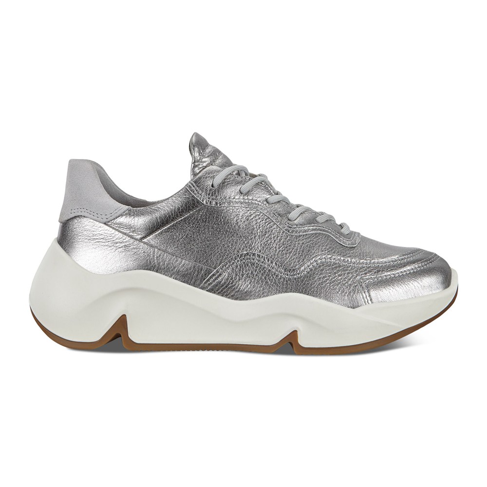 ECCO Womens Sneakers Silver - Chunky - RZU-847092